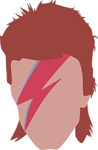 Funky Creations - David Bowie Print